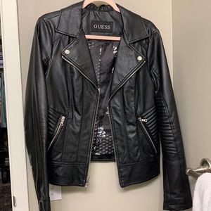 GUESS leather jacket